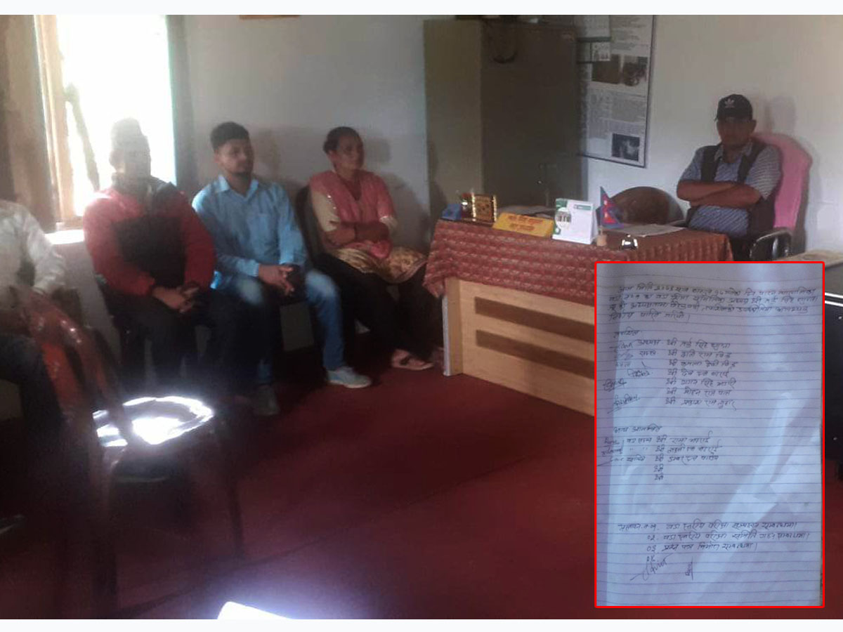 स्वच्छ शैक्षिक वातावरणको प्रयासः वडा स्तरीय परिक्षा 